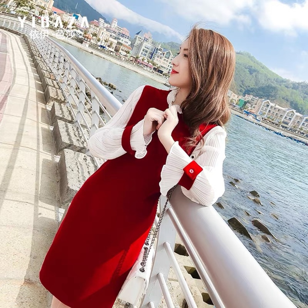 A line elegant dress